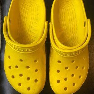 Yellow Crocs